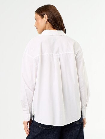 Camicia a maniche lunghe a righe