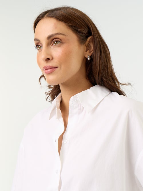 Camicia a maniche lunghe a righe - Kiabi