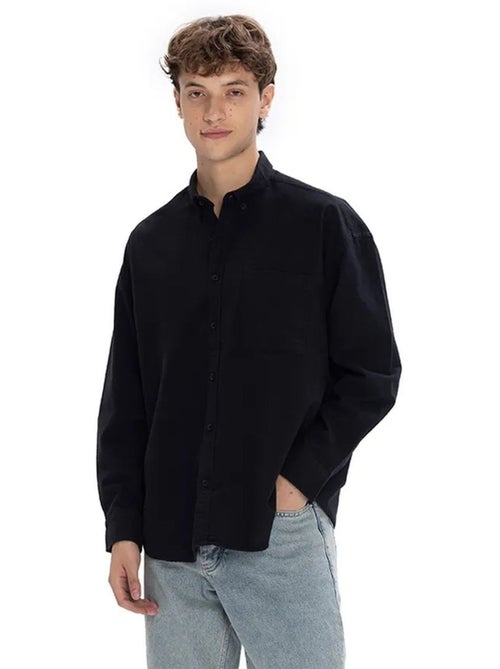 Camicia a maniche lunghe con bottoni giesto - Kiabi Camicia a maniche lunghe con bottoni giesto - Kiabi