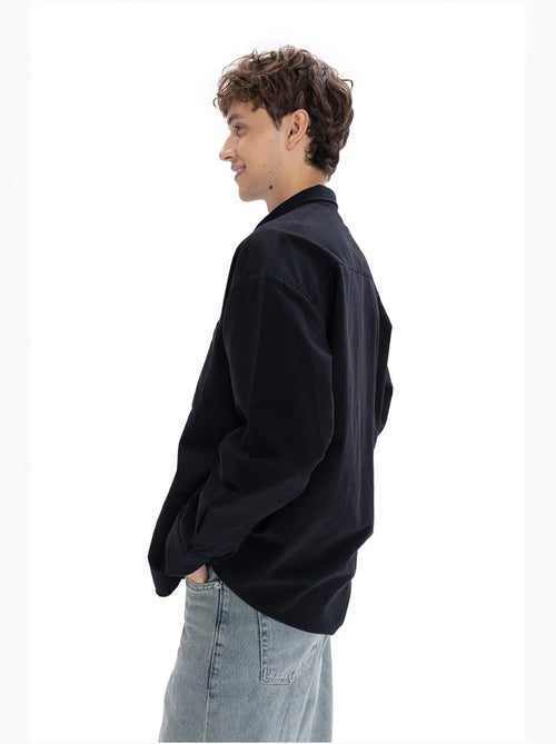 Camicia a maniche lunghe con bottoni giesto - Kiabi Camicia a maniche lunghe con bottoni giesto - Kiabi