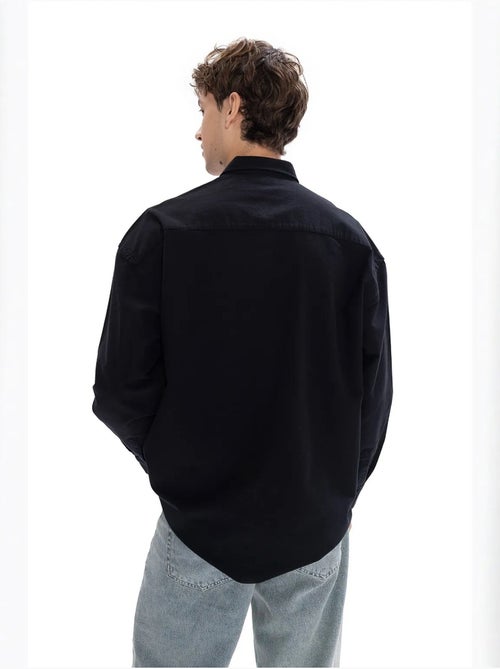 Camicia a maniche lunghe con bottoni giesto - Kiabi Camicia a maniche lunghe con bottoni giesto - Kiabi