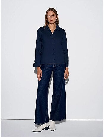 Camicia a maniche lunghe con cut-out dilvin