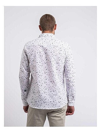 Camicia a maniche lunghe con motivi DOGABIN