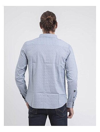 Camicia a maniche lunghe con motivi TERALIX