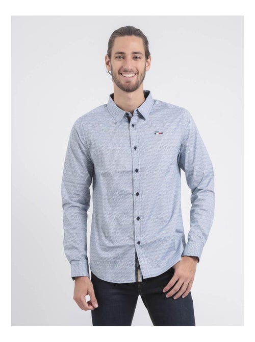 Camicia a maniche lunghe con motivi TERALIX - Kiabi