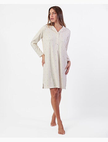 Camicia a maniche lunghe da donna ADMAS CLASSIC con stampa a righe e stelle
