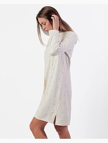 Camicia a maniche lunghe da donna ADMAS CLASSIC con stampa a righe e stelle