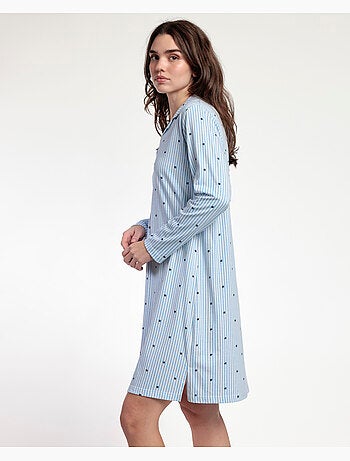 Camicia a maniche lunghe da donna ADMAS CLASSIC con stampa a righe e stelle