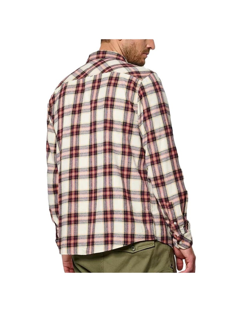 Camicia a Maniche Lunghe da Uomo Kaporal Beige - Kiabi