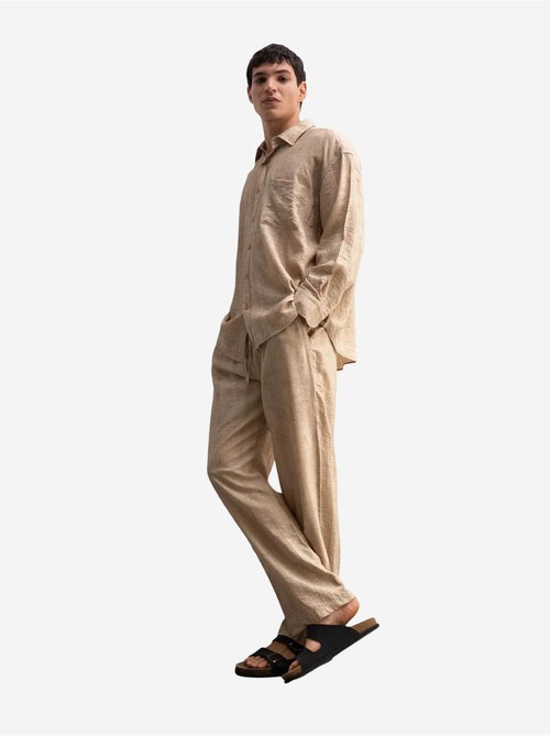 Camicia a maniche lunghe dalla vestibilità rilassata giesto - Kiabi Camicia a maniche lunghe dalla vestibilità rilassata giesto - Kiabi