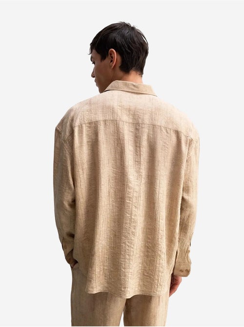 Camicia a maniche lunghe dalla vestibilità rilassata giesto - Kiabi Camicia a maniche lunghe dalla vestibilità rilassata giesto - Kiabi