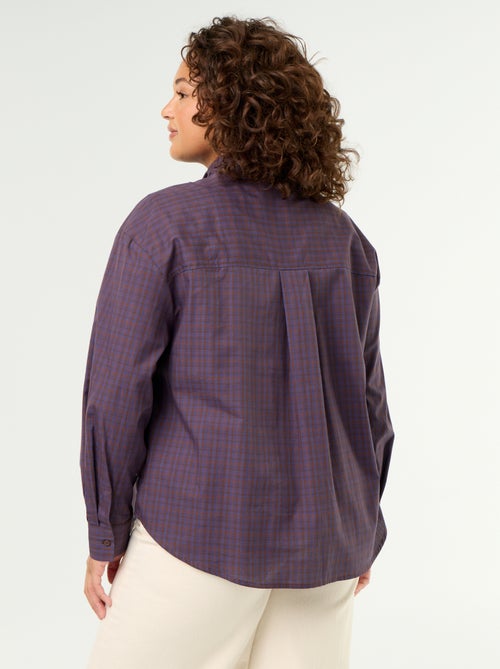 Camicia a maniche lunghe e collo lavallière - Kiabi