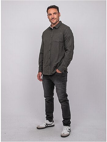 Camicia a maniche lunghe in cotone tiwatch