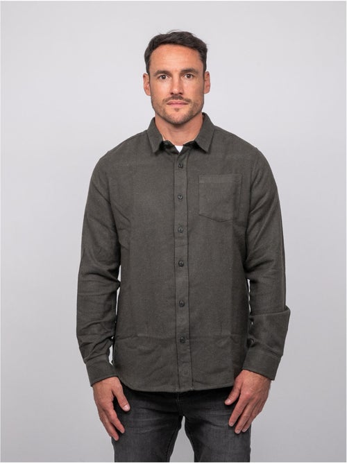 Camicia a maniche lunghe in cotone tiwatch - Kiabi Camicia a maniche lunghe in cotone tiwatch - Kiabi