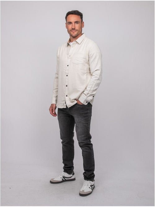 Camicia a maniche lunghe in cotone tiwatch - Kiabi Camicia a maniche lunghe in cotone tiwatch - Kiabi