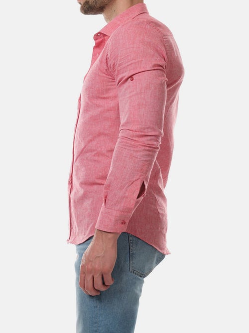 camicia a maniche lunghe in lino - Kiabi camicia a maniche lunghe in lino - Kiabi