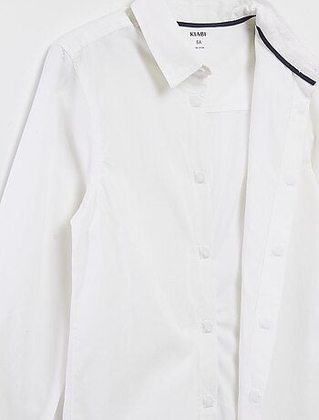 Camicia a maniche lunghe in popeline - So Easy