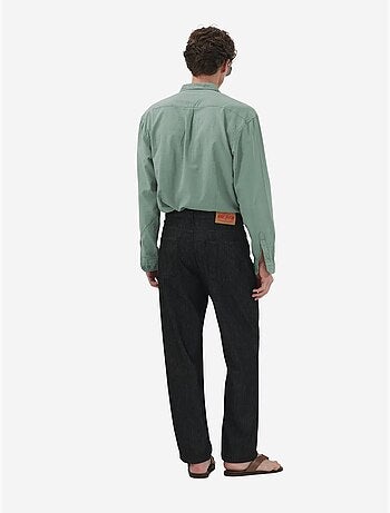 Camicia a maniche lunghe in popeline di cotone giesto