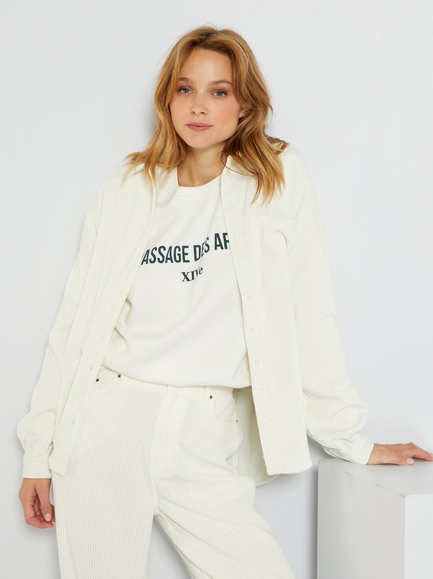 Pantaloni Diadora JU.Pants Cuff Per Bambini E Ragazzi - Cotone 100%, Vita Media Con Risvolto - Foto 7