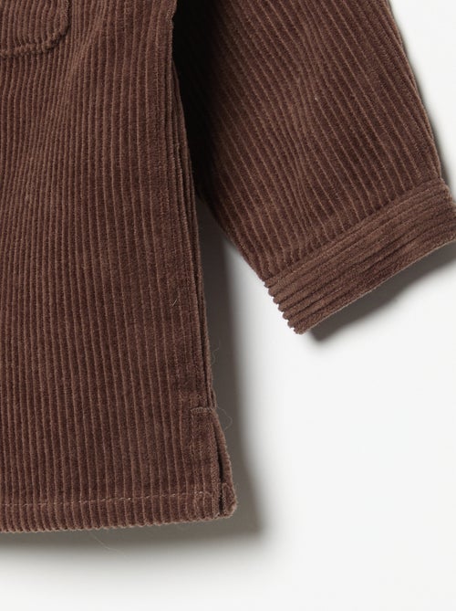 Camicia a maniche lunghe in velluto a coste - Kiabi