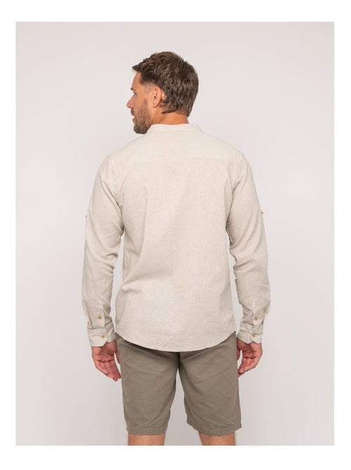 Camicia a maniche lunghe lino DUCHERO - Kiabi