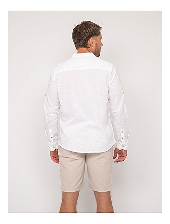 Camicia a maniche lunghe lino DUCHERO