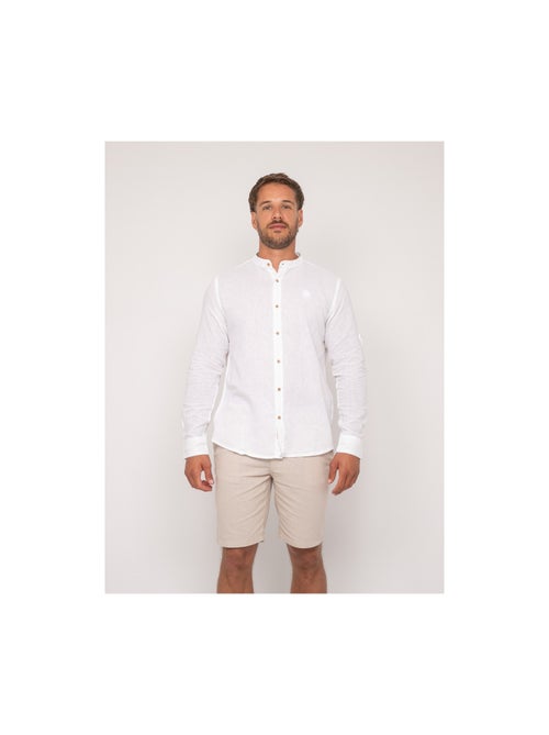 Camicia a maniche lunghe lino DUCHERO - Kiabi