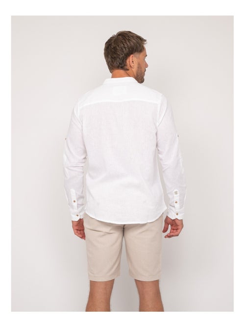 Camicia a maniche lunghe lino DUCHERO - Kiabi