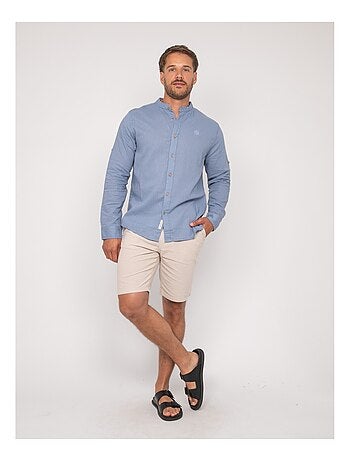Camicia a maniche lunghe lino DUCHERO