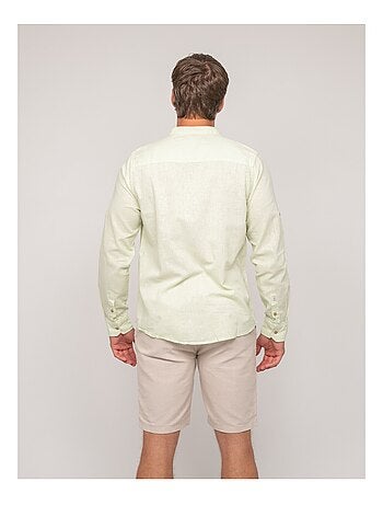 Camicia a maniche lunghe lino DUCHERO