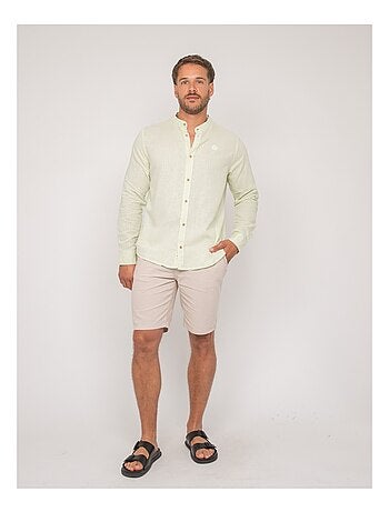 Camicia a maniche lunghe lino DUCHERO