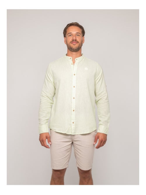 Camicia a maniche lunghe lino DUCHERO - Kiabi