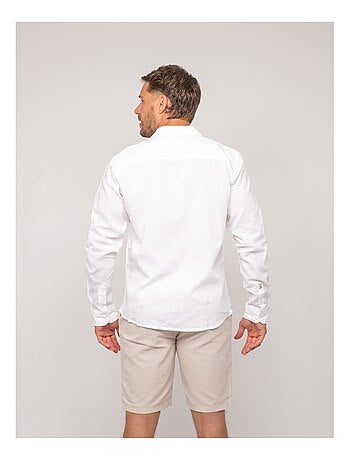 Camicia a maniche lunghe lino DUMOLAK