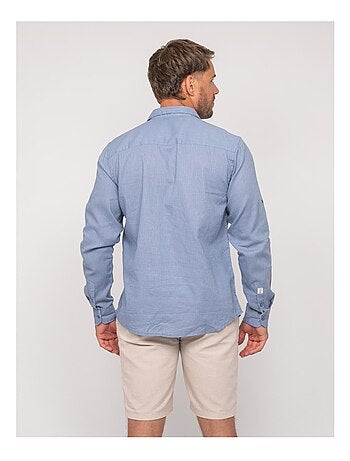 Camicia a maniche lunghe lino DUMOLAK