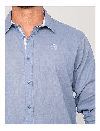 Camicia a maniche lunghe lino DUMOLAK