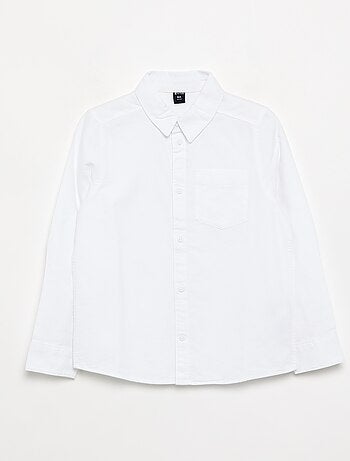 Camicia a maniche lunghe oxford