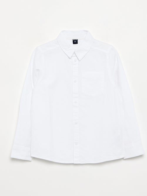 Camicia a maniche lunghe oxford - Kiabi