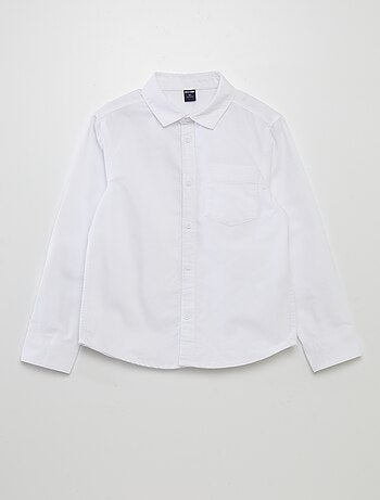 Camicia a maniche lunghe oxford