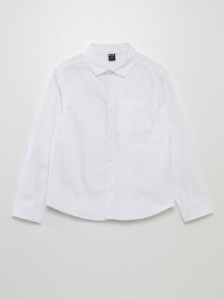 Camicia a maniche lunghe oxford