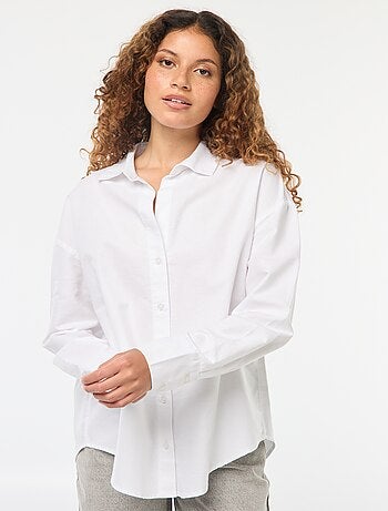 Camicia a maniche lunghe oxford
