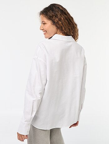 Camicia a maniche lunghe oxford