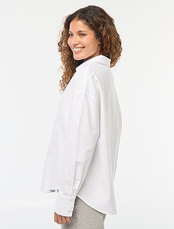 Camicia a maniche lunghe oxford