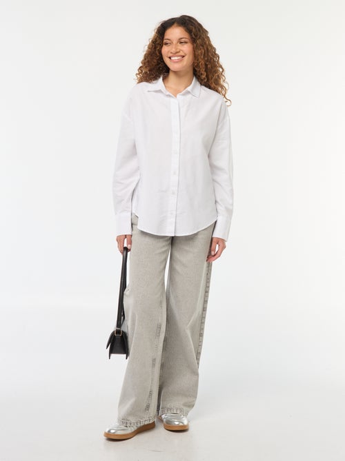 Camicia a maniche lunghe oxford - Kiabi