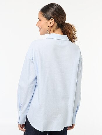 Camicia a maniche lunghe oxford