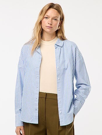 Camicia a maniche lunghe oxford