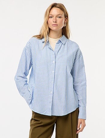 Camicia a maniche lunghe oxford