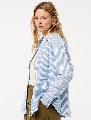 Camicia a maniche lunghe oxford