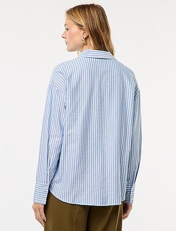 Camicia a maniche lunghe oxford