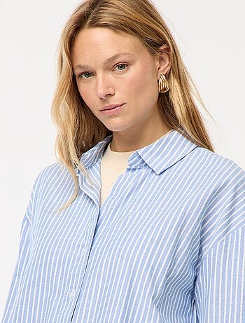 Camicia a maniche lunghe oxford