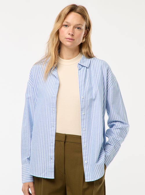Camicia a maniche lunghe oxford - Kiabi